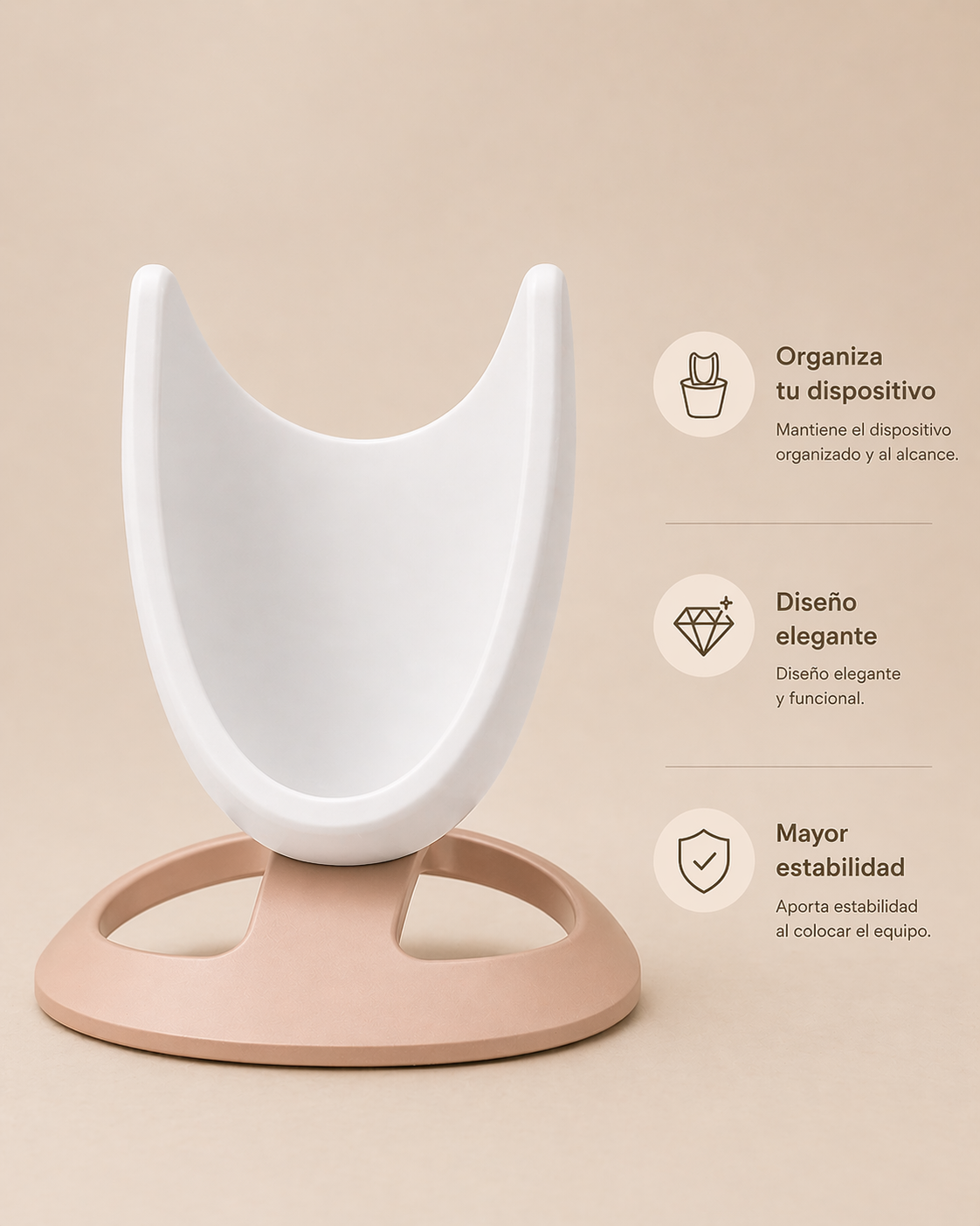 ROSE GOLD BASE PARA AGELOC